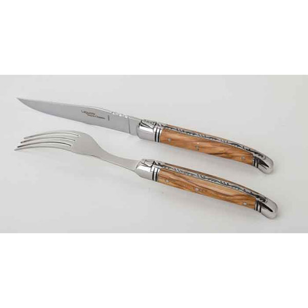 Laguiole GOYON-CHAZEAU kniv oliventræ - Billede 2