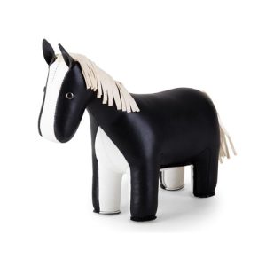 Züny hest sort-hvid